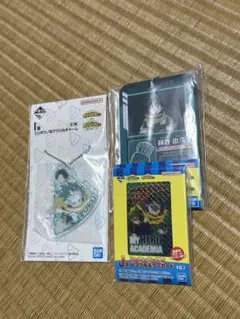 僕のヒーローアカデミア　一番くじ　更に向こうへ　 緑谷出久 セット