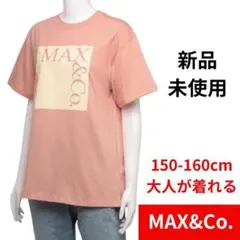【早い者勝ち】Max Mara MAX&Co ロゴTシャツ 半袖 ピンク 新品のサムネイル