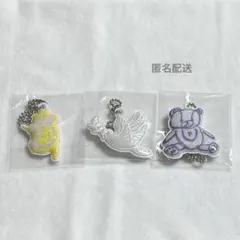 INI XQUARE 木村・後藤・許 イラストキーホルダー カプセルトイ