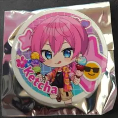 AMPTAKxCOLORS けちゃ 缶バッジ 2種セット - メルカリ