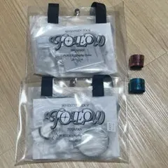 seventeen follow プレミアムシート特典　福岡　銀テープ付き