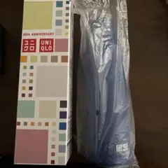 新品未使用 ユニクロ40周年感謝祭 炭酸対応ステンレスボトル ロイヤルブルー