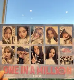 TWICE 映画 ONE IN A MILLION トレカ ビジュアルシート
