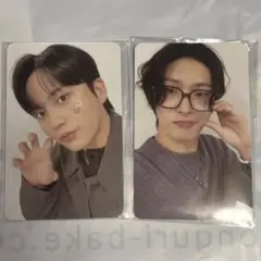 ATEEZ BRMUD特典トレカ　ジョンホ　ミンギ