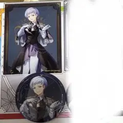 うみねこのなく頃に　右代宮霧江　クリアカード　缶バッジ　eeo