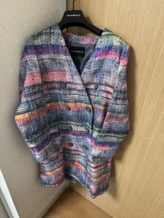 EMPORIO ARMANI エンポリオ　アルマーニ　ツイードコート　ジャケット
