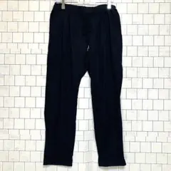 OUVRAGE CLASSE ブラックワイドパンツ　シンプル　人気デザイン