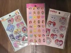 【新品未開封】ウォーターシール プリンセス　ベイマックス ３枚セット