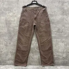 カーハートダブルニーパンツ　B136 DKB w32x32