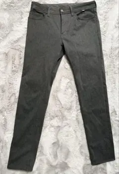 【美品】THE SHOP TK カジュアルパンツ　グレー　Mサイズ　ストレッチ