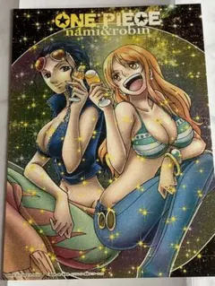ワンピース フルカラーアートボード ジャンプショップ ナミ ロビン ワンピース フルカラーアートボード ジャンプショップ ナミ ロビン