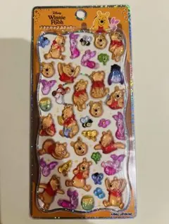 【正規品】プーさん　プチドロップステッカー