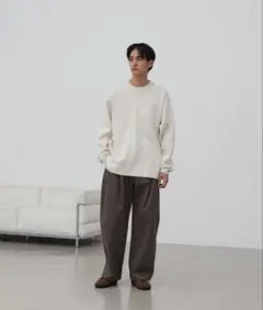 【WYM LIDNM】白ニット　Sサイズ※最終値下げ※早い者勝ち