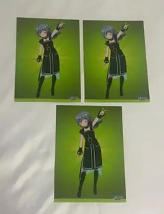 3枚 バンドリ RAS ERA アニメイト特典 朝日六花