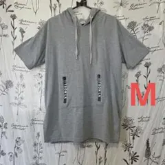 530 kitson LA フード付きパーカー Tシャツ グレー Mのサムネイル