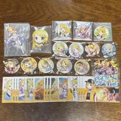 鏡音リン 鏡音レン アクリルスタンド 缶バッジ セット - メルカリ