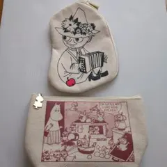 ムーミン スナフキン ポーチ 2点セット