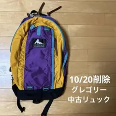最終価格‼️グレゴリー　リュック　カラフル　小型バック　中古