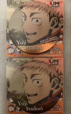 ☆ 呪術廻戦　名場面缶バッジvol.2　虎杖悠仁　２個