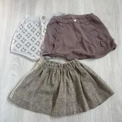birthday ベビーショートパンツ　ブルマ　70〜80cm 秋冬