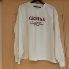 INGNI CERISE 長袖Tシャツ ホワイト