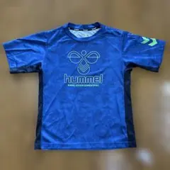 hummel ヒュンメル 半袖Tシャツ 150cm ブルーのサムネイル