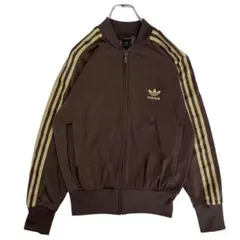 ★2873_1 adidas トラックトップ ATP復刻 ブラウン/ベージュ M