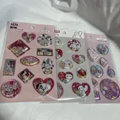 セリア ディズニー ウォーターシール 3枚セット