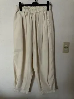 サマンサモスモス SM2 アイボリー ガウチョパンツ