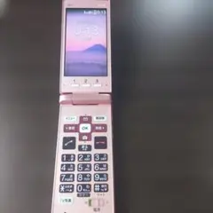 お値下げ！au KYF36 ピンク 携帯電話本体