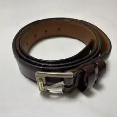 Christian Dior MONSIEUR レザーベルト ワインレッド系のサムネイル