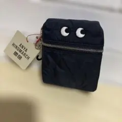 ユニクロ アニヤハインドマーチ パッカブルバッグ ネイビー