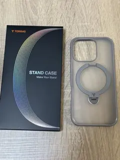 TORRAS iPhone16Pro用ケース　グレー