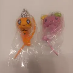 たまごっち カラフルマルチチャーム めめっち ふらわっち 2点