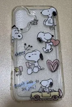 スヌーピー iPhoneケース クリア 透明のサムネイル