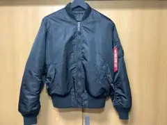 アルファインダストリーズ　MA-1ジャケット　ブラック　Lサイズ