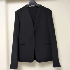 PLST ノーカラージャケット ブラックのサムネイル