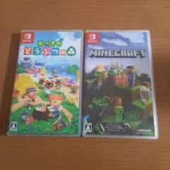 あつまれどうぶつの森 & Minecraft セット
