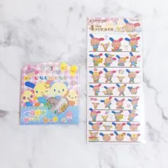ウサハナ☆おはじきシール　4size sticker 　国内正規品　新品