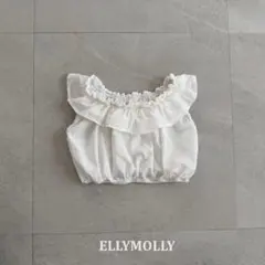ellymolly トップス　ホワイト　シャツ