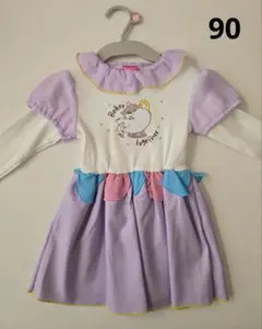 新品タグ付き 美女と野獣 NANA ワンピース 90 バースデイ