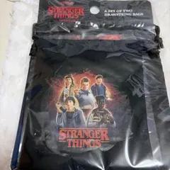 ストレンジャーシングス　3COINS 巾着　2点セットのサムネイル
