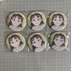 忍たま乱太郎　百面相缶バッジ　伊賀崎孫兵　6個セット