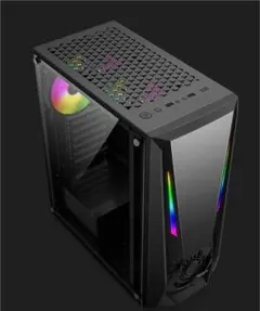 ATX ミッドタワー デスクトップ PC ゲーミング コンピュータケース