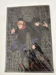 呪術廻戦 虎杖＆伏黒 特製クリアファイル ジャンプGIGA付録