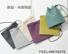FEEL AND TASTE ショルダーバッグ　サコッシュ　ポシェット