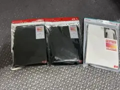ヒートテック　半袖　ブラック２枚　ホワイト１枚
