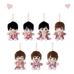 なにわ男子 ぬいぐるみ・マスコット 7体セット デビュー1周年