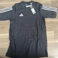 adidas HK036 ブラック/ホワイト Tシャツ M