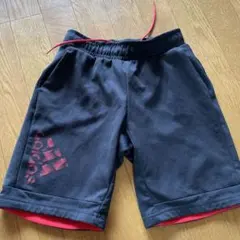 adidas ハーフパンツ 130サイズ 黒